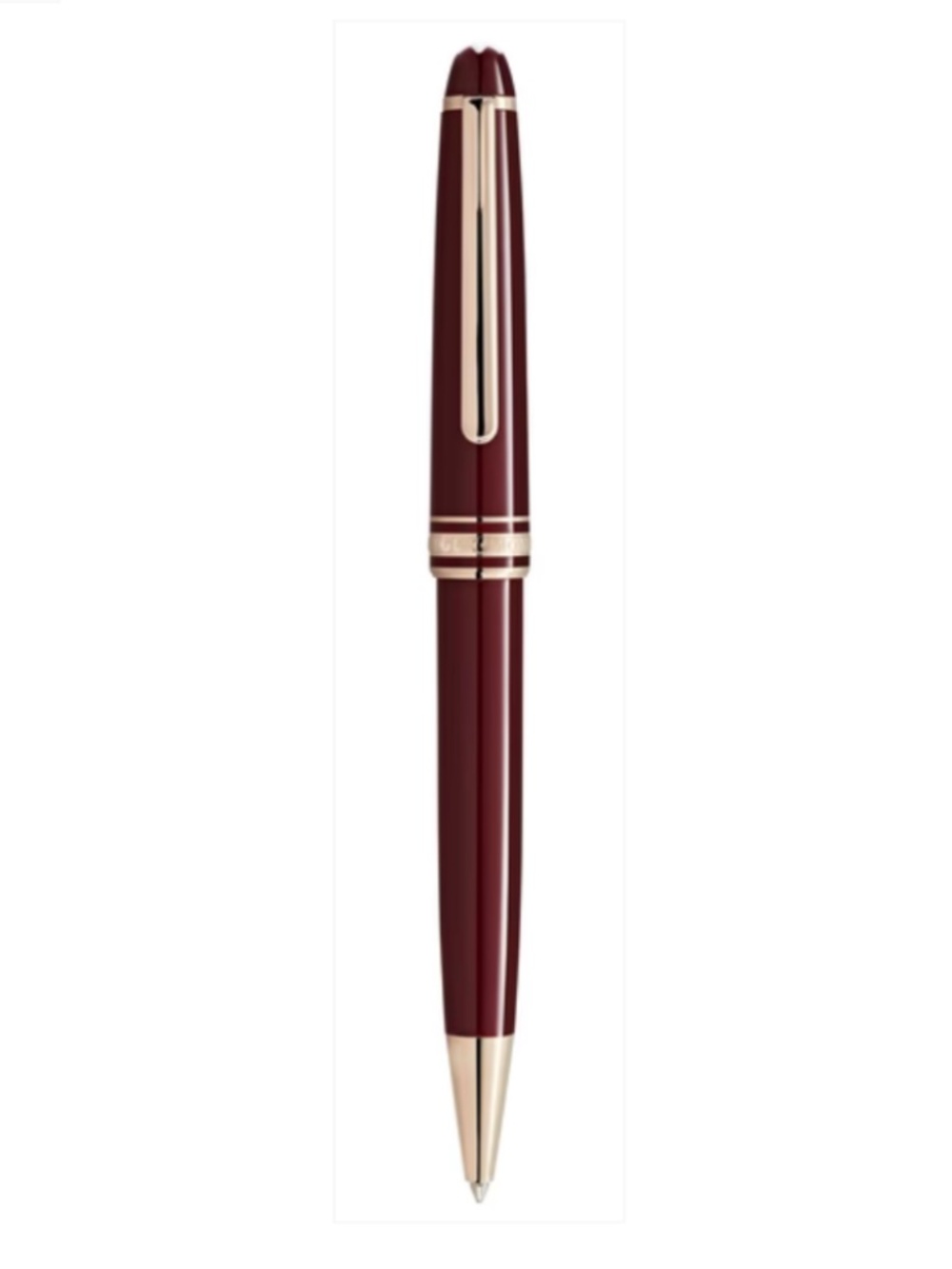 Montblanc Meisterstruck Burgundy Resin Ballpoint Pen